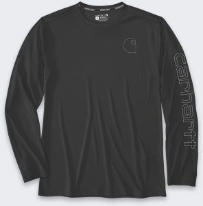 Koszulka Sun Defender Light Logo LS Black 1