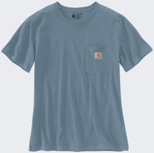 Koszulka Damska Carhartt Heavy K87 Pocket Thunder 1