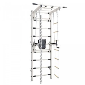 Małpiszon Drabinka gimnastyczna Trick Plus zestaw 6w1 metal czarny 120kg 15