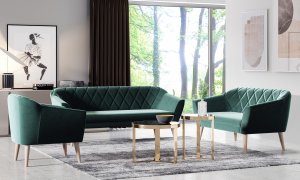 Sofello Sofa Skandynawska 2 osobowa GLORIA styl skand riviera 38 5