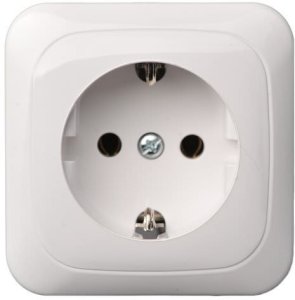 SOCKET SCHUKO WHITE PKL 16-010 LIREGUS 1