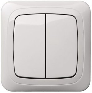 SWITCH UND. UNFR. 10-03-01 1+1 WHITE 1
