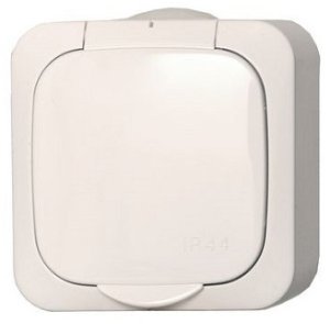 SOCKET PKL16-008 WHITE HERMI 1