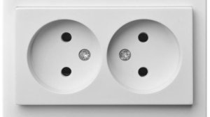 POWERP UND. 2PLUGS WHITE 1
