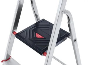 HOUSEHOLD LADDER 4-STEPS ALUM 2