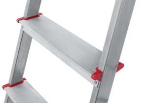 HOUSEHOLD LADDER 4-STEPS ALUM 3