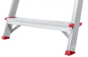 HOUSEHOLD LADDER 4-STEPS ALUM 4