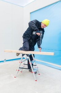 FOLDING STEP LADDER 3-STEPS ALUM 4