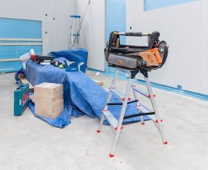 FOLDING STEP LADDER 3-STEPS ALUM 8