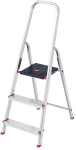 HOUSEHOLD LADDER 3-STEPS ALUM 1