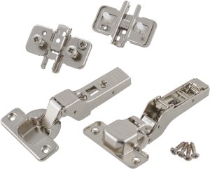 HINGE HALF CLIP SOFT CLOSE D35 107° 2PC 1