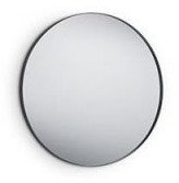 BRITTA MIRROR 80CM ROUND BLACK 1