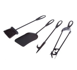 Urban Outdoor FIREPLACE TOOLS SET 5 20B BLACK 2