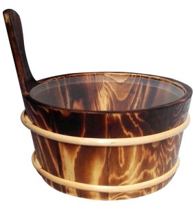 Urban Outdoor SAUNA BUCKET WITH LADLE (4 L) 2