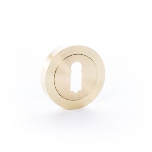 KEY ESCUTCHEON A01 MAT BRASS 1