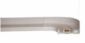 CEILING CURTAIN TRACK 2 RAILS 260 CM 1