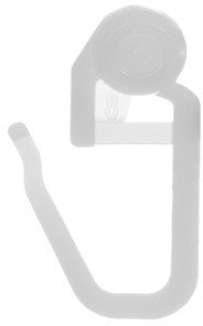 CEILING CURTAIN TRACK HOOKS 20 PCS. 2