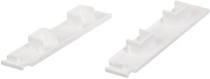 CEILING-MOUNT CURTAIN ROD FINISHING ELEM 1