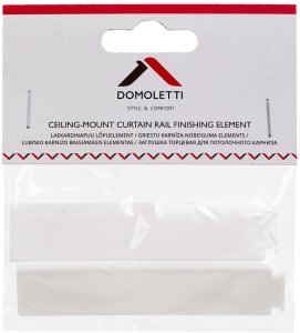 CEILING-MOUNT CURTAIN ROD FINISHING ELEM 1
