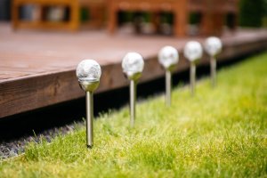 FLOOR LAMP SOLAR TH031A-L 1XLED RGB 1XAA 2