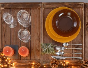 TABLE FORK ELAINE - 2PCS 3