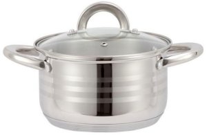 CASSEROLE WITH LID2.5L 18X10.5 DOMOLETTI 1