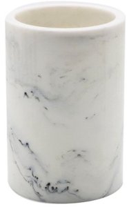 POLYRESIN TUMBLER. SIZE/7X7X11.5 CM 1