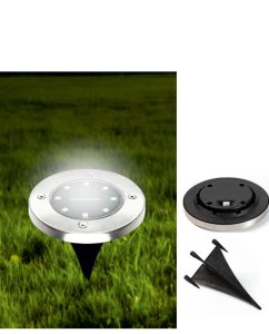 SOLAR LAMP TH012D-2 1LED 1XAA 1