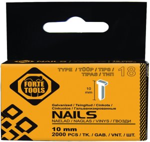 Forte BRAD NAILS FORTE TOOLS 10MM 2000 F10/2M 2