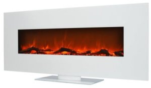 ELECTRIC FIREPLACE WS-G-02 WHITE 1