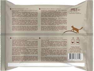 POUCHES FOR CATS 4X100G FLOWPACK 1