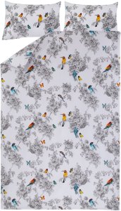 BED COV SET Bird Wilde SATEEN 200x220CM 1