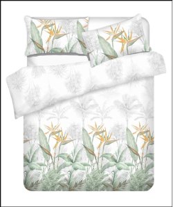 BEDDING COVER SET Palmito COTTON 200x220 1