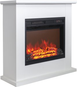ELECTRIC FIREPLACE WS-Q-11-MDF22W WHITE 2