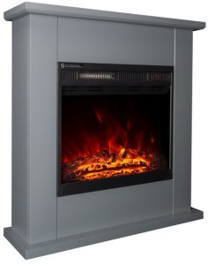 ELECTRIC FIREPLACE WS-Q-11-MDF22G GREY 1