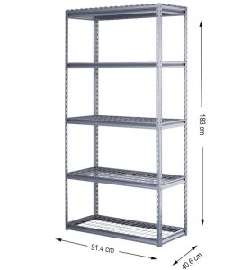 STORAGE SHELF 183X91X40CM 150KG 1