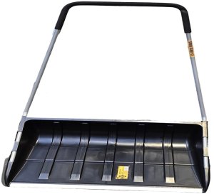 SNOW PUSHER 1.36X0.77M STEEL FT 2