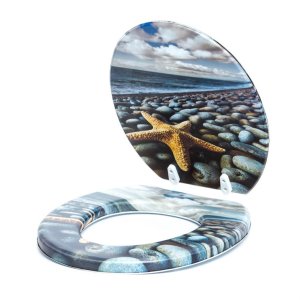 SOFT TOILET COVER S608 COLORED 2