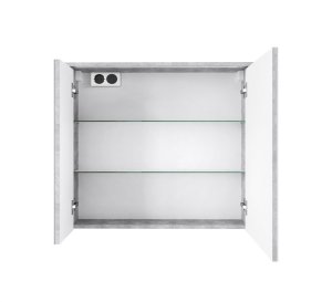 Domoletti MIRROR CABINET SV 70C CONCRETE 2