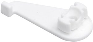 SINGLE-RAIL CEILING BRACKET WHITE 4 2