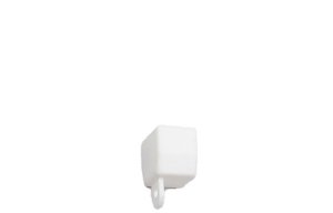 CURTAIN RAIL FINISHING PLASTIC WHITE (2) 1