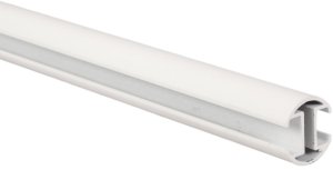 CURTAIN ROD PROFILE ASPEN WH 3.0M D19 1