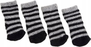 PET SOCKS 4 PCS/SET S BLACK/GREY 2