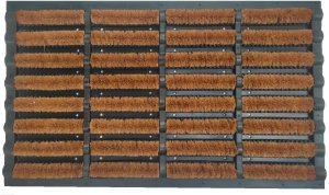 DOOR MAT RUBBER WIRE BRUSH 45X75 20MM 1