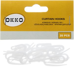 CURTAIN HOOKS 20 PCS 1