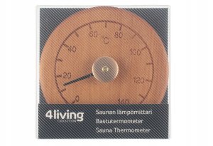 4LIVING SAUNA THERMOMETER HEAT TREATED 2