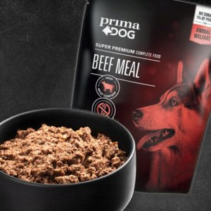Prima PRIMADOG BEEF MEAL 260 G. POUCH 2