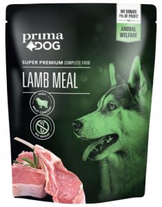 PRIMADOG LAMB MEAL 260 G. POUCH 1