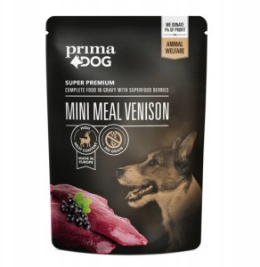 DOG FOOD MINI MEAL VENISON 85G 1