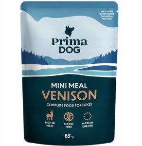 Prima DOG FOOD MINI MEAL VENISON 85G 3
